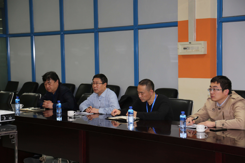 万名干手下基层乌兰察布市国企一队到谈球吧官网-相信品牌力量软件公司调研座谈